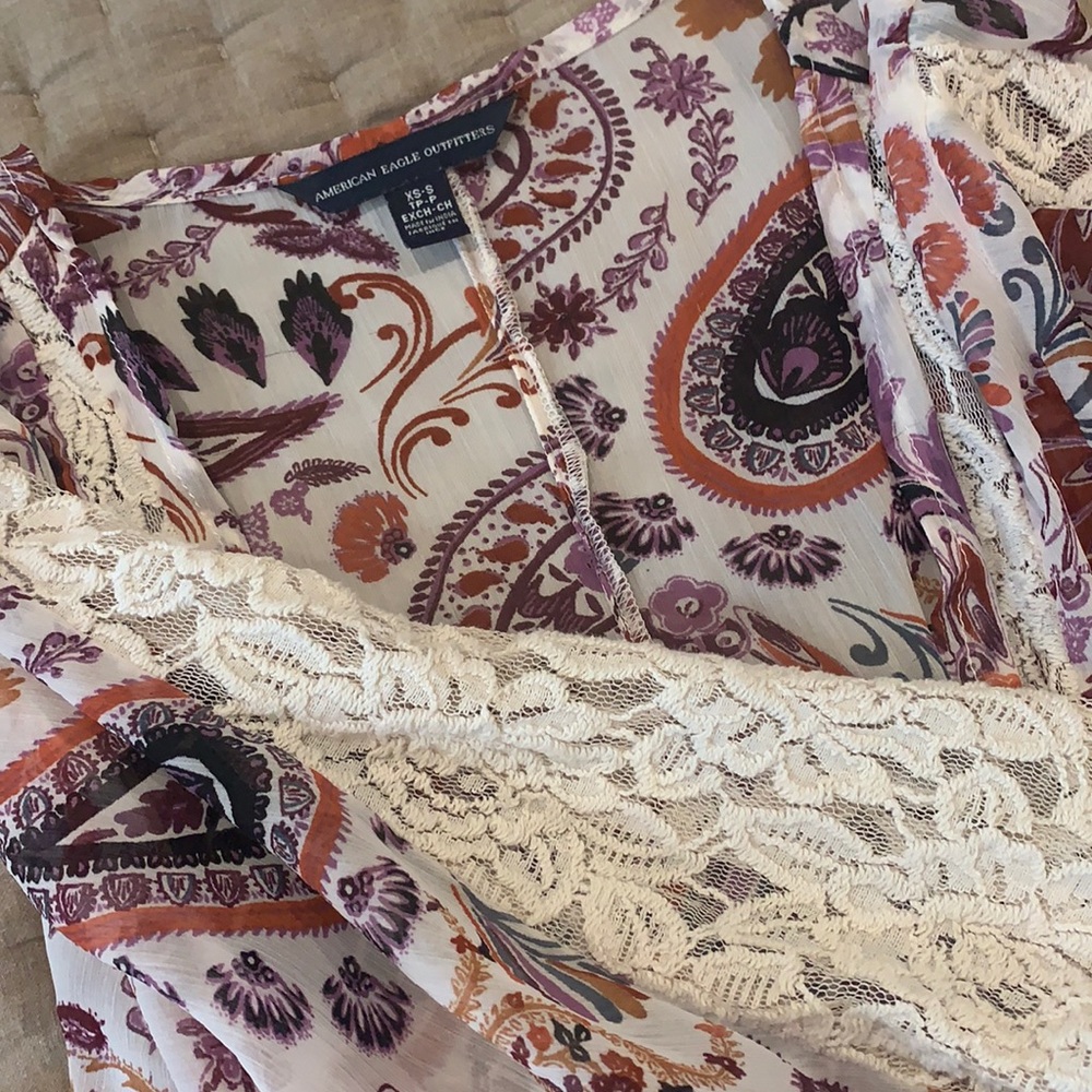 American eagle kimono
